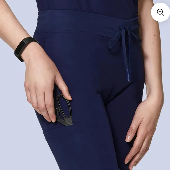 Manadala Navy Blue Joggers - Picture 2 of 8